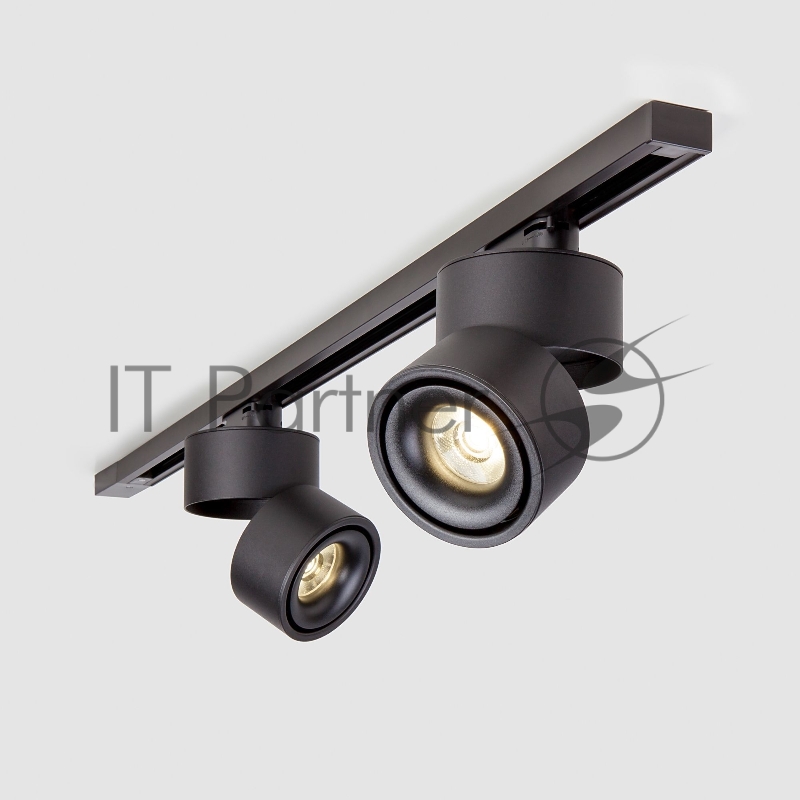 LTB21 / Светильник потолочный светодиодный Klips Черный 15W 4200K