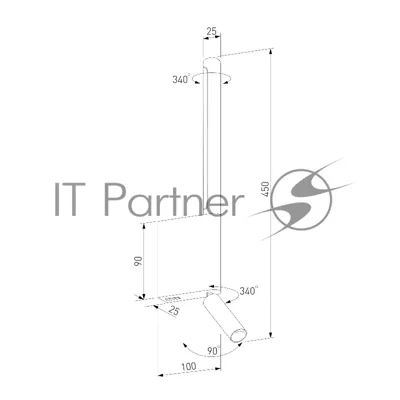 40111/LED / Светильник настенный светодиодный Sarca LED белый