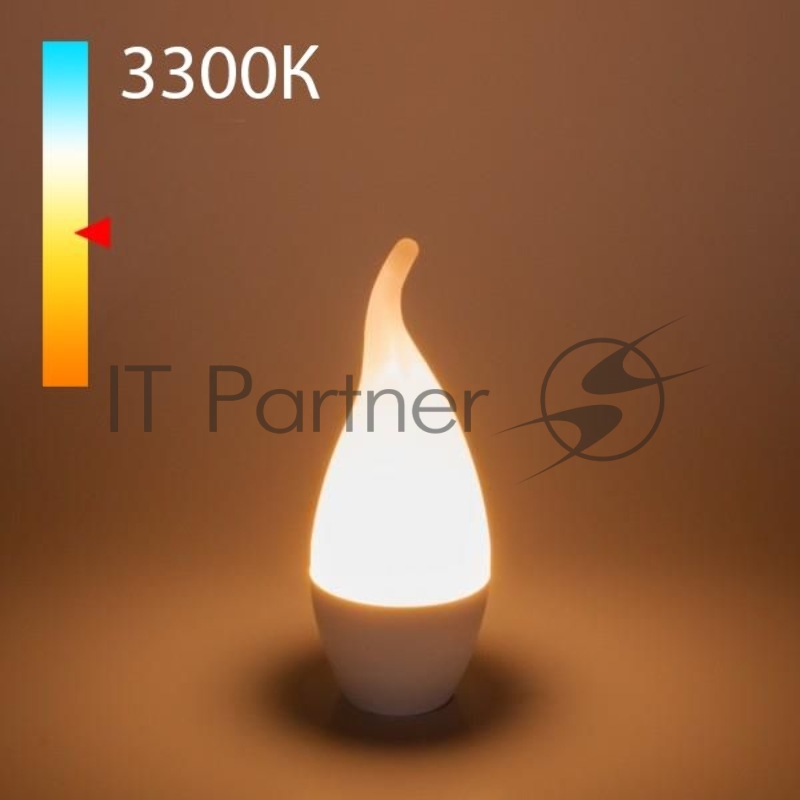BLE1431/ Светодиодная лампа Свеча на ветру СDW LED D 8W 3300K E14