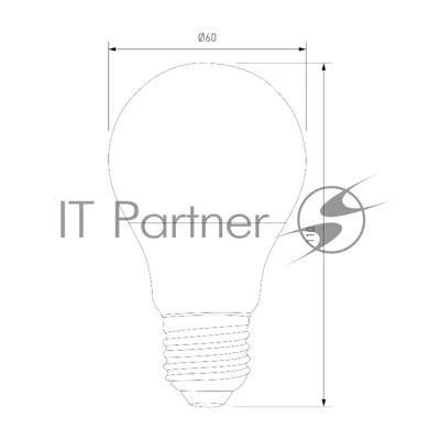 BLE2720 / Светодиодная лампа Classic LED D 10W 3300K E27