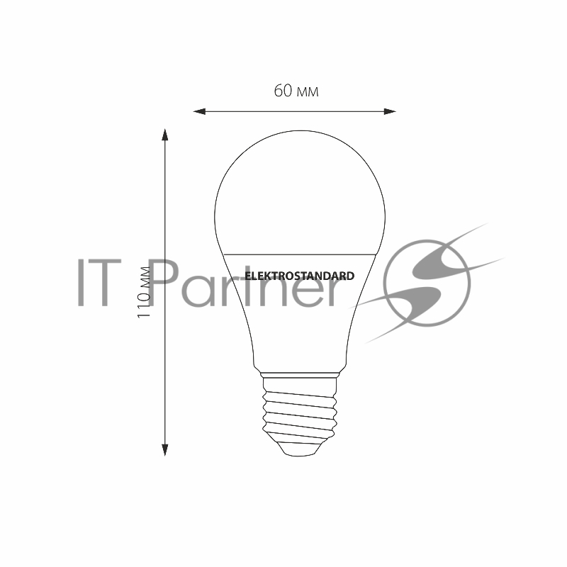 BLE2741 / Светодиодная лампа Classic LED D 17W 4200K E27 А60
