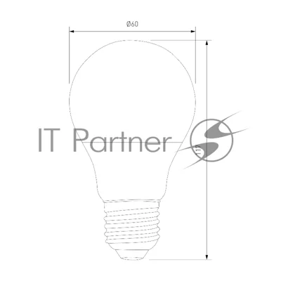 BLE2755/Светодиодная лампа Classic Smart LED А60 Е27 10W 3300К-6500К CCT+DIM