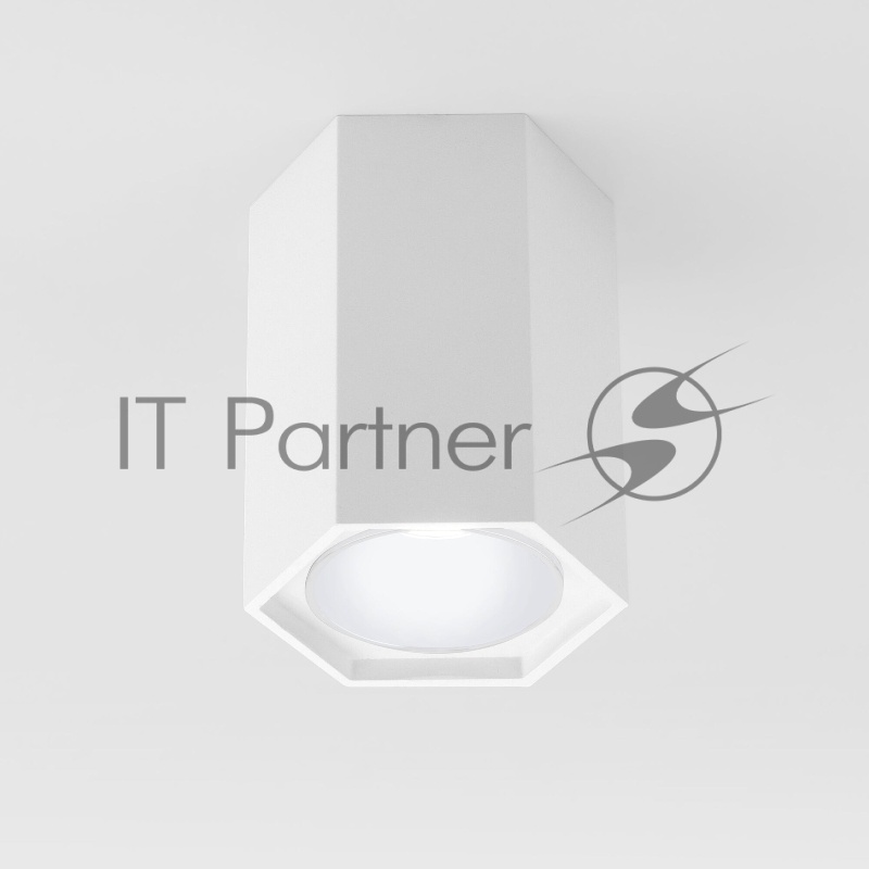 25037/LED / Светильник накладной белый матовый