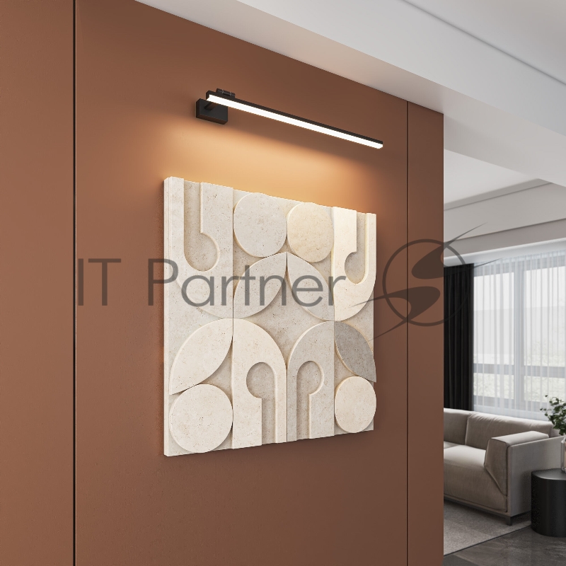 40155/LED / Светильник настенный светодиодный Acento черный 3000K