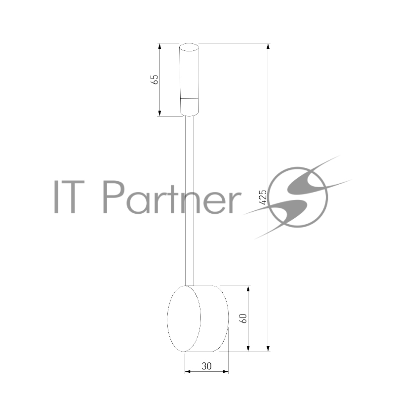 BARD 40117/LED Светильник настенный светодиодный черный