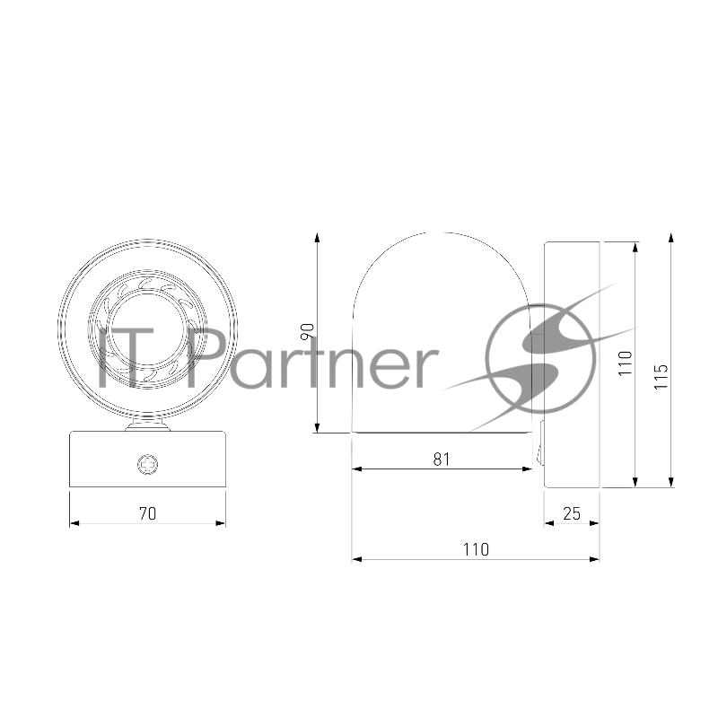 MRL 1009 / Светильник настенный  Ogma GU10 SW белый