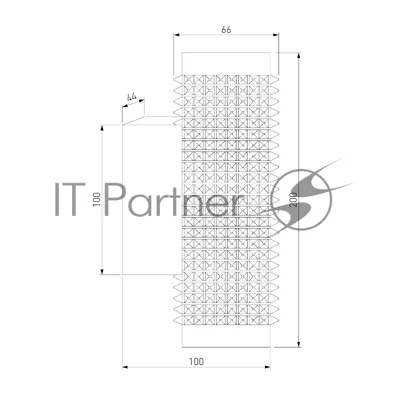 MRL 1014 / Светильник настенный Spike GU10 серебро