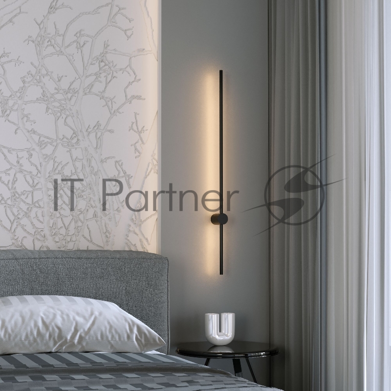 Светильник настенный светодиодный MRL LED 1121 / Cane LED черный