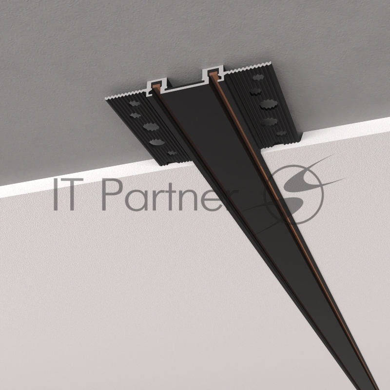 Flat Magnetic Шинопровод встраиваемый (2м) чёрный 85130/00