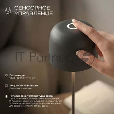 TL70260 / Светильник светодиодный настольный Bitty черный
