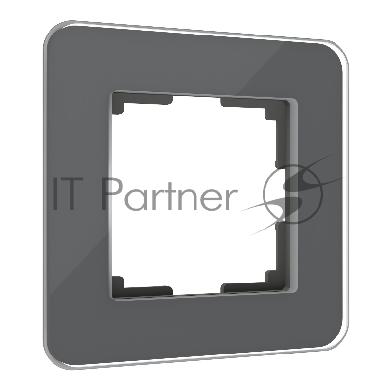 Рамка на 1 пост Elite (графит, стекло) W0012440