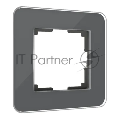 Рамка на 1 пост Elite (графит, стекло) W0012440