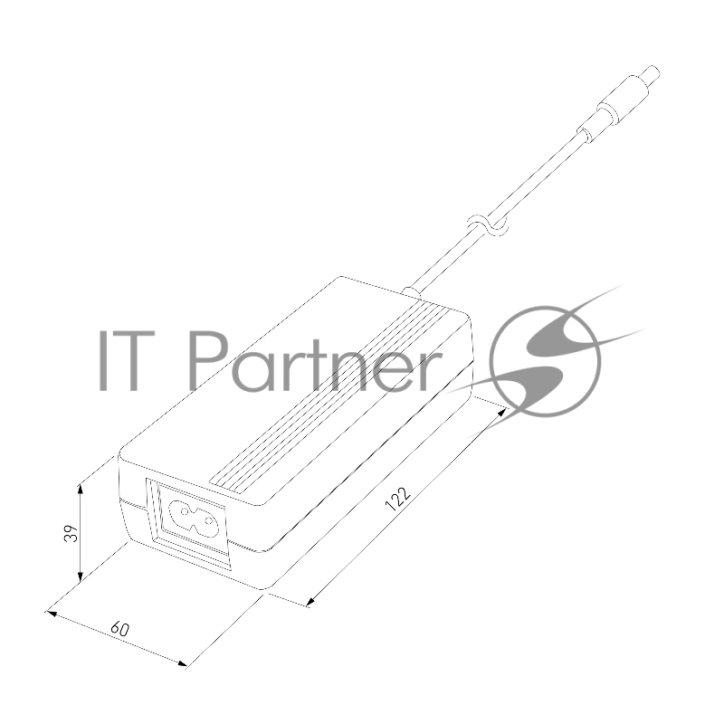 Блок питания 72W 24V IP20 3A LST 14A