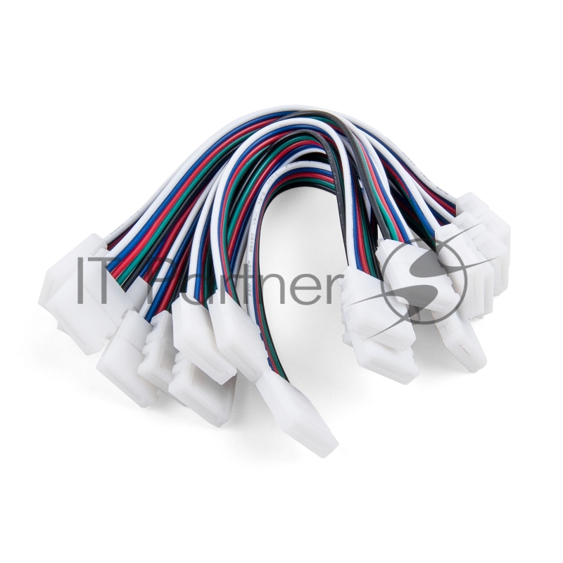 Коннектор для лент 5050+5050 24V 60Led 14,4W IP20 RGBW, 5050 24V 60Led 14,4W IP20 RGBW гибкий двусторонний (10pkt)