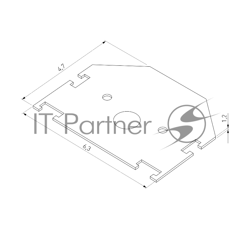 Slim Magnetic Заглушки для шинопровода в натяжной потолок 85204/00 (черный)  (2 шт.) 85206/00