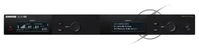 Двухканальный приемник цифровой радиосистемы SLXD SHURE SLXD4DE=-H56 518-562MHz