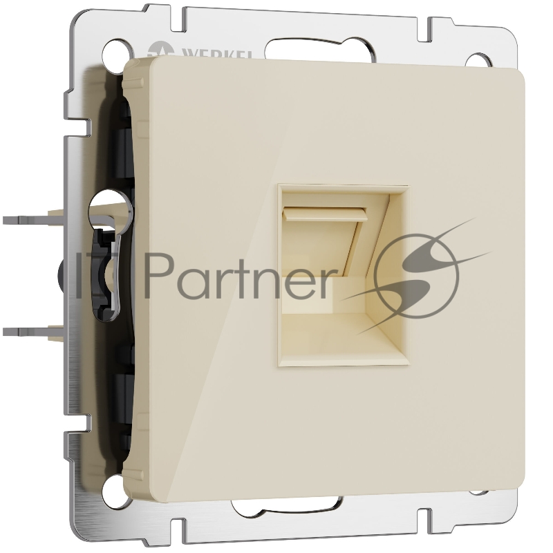 Розетка Ethernet RJ-45 (айвори акрил)