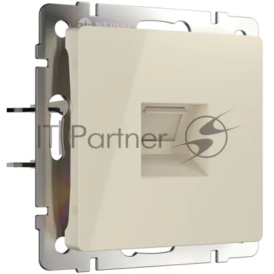 Телефонная розетка RJ-11 (слоновая кость)