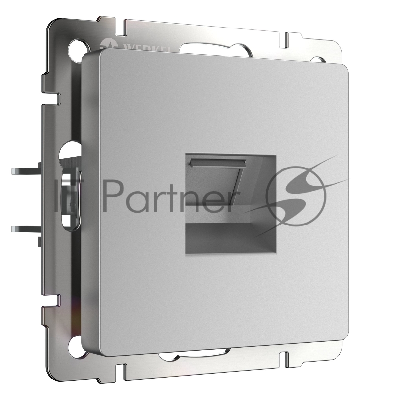Розетка Ethernet RJ-45 (серебряный)
