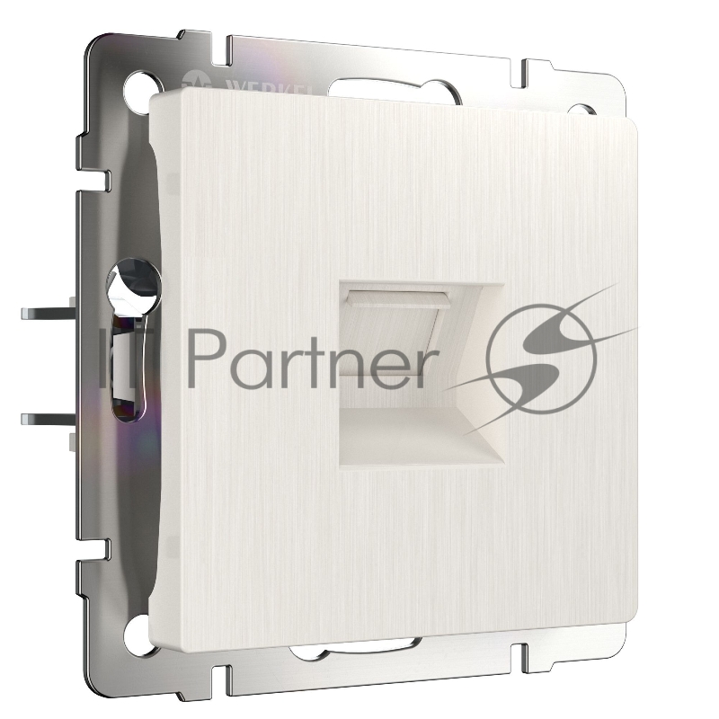Розетка Ethernet RJ-45 (перламутровый рифленый)
