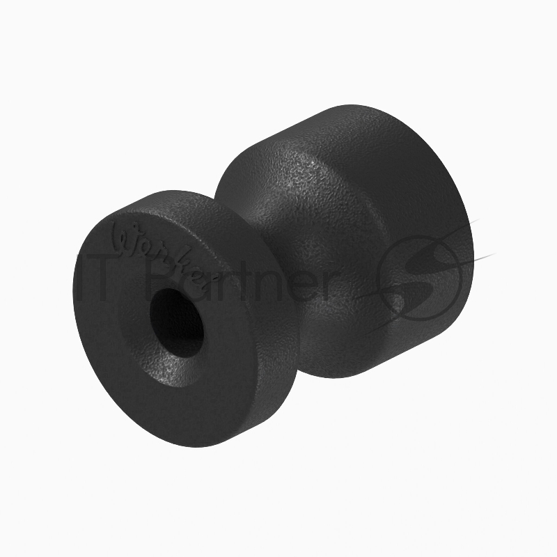 Изоляторы Werkel Vintage 100 шт (черный матовый) W6433408