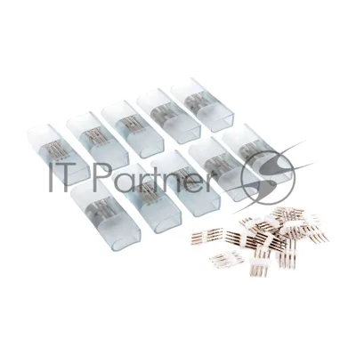 PSL-12 / Соединитель электрический Переходник для неона LS001 220V 5050 RGB односторонний (10pkt)