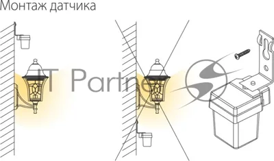 SNS-L-06 1200W IP44 / датчик освещенности / Белый