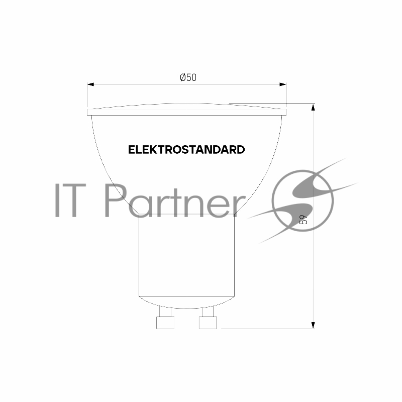 Умная лампа GU10 LED 7W 3300К-6500К CCT+DIM (BLGU1018)