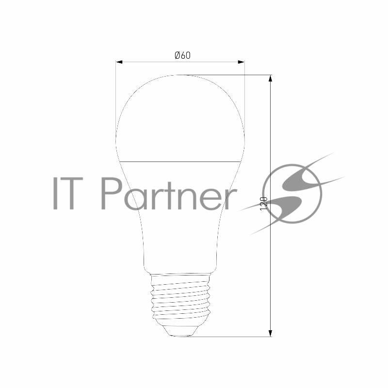 BLE2778 / Умная лампа Classic LED А60 Е27 12W 3300К-6500К CCT+DIM