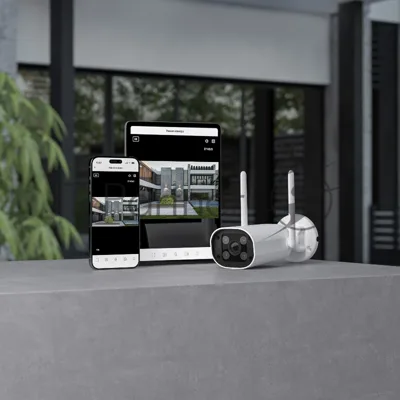 76500/01 Умная видеокамера белая IP65