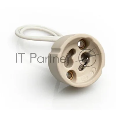 ceramic holder GU10 with / Патрон под лампу GU10
