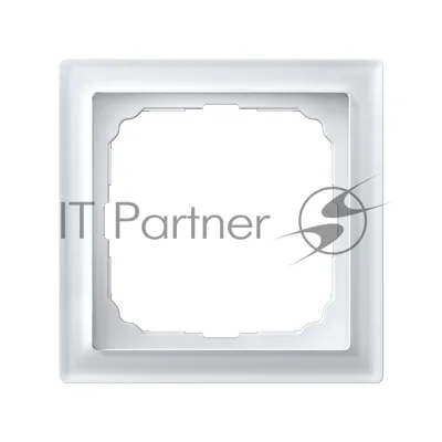 Systeme Electric ArtGallery Pure Органическое стекло Белый Рамка 1-ая