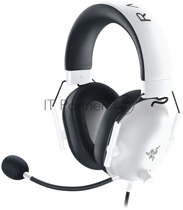 Гарнитура Razer Blackshark V2 X белый, проводная, 3.5 мм