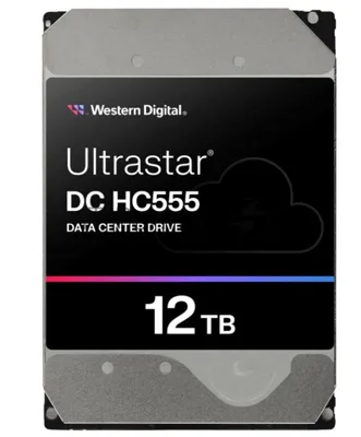 Жесткий диск HDD WD SAS 12Tb Ultrastar DC HC555 7200 12Gb/s 512Mb 1 year warranty