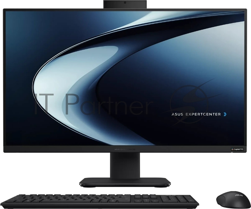 Моноблок Asus PM670KA-BPE023W 27" Full HD Ryzen AI 5 330 (2) 16Gb SSD512Gb RGr без ОС GbitEth WiFi BT клавиатура мышь Cam черный 1920x1080