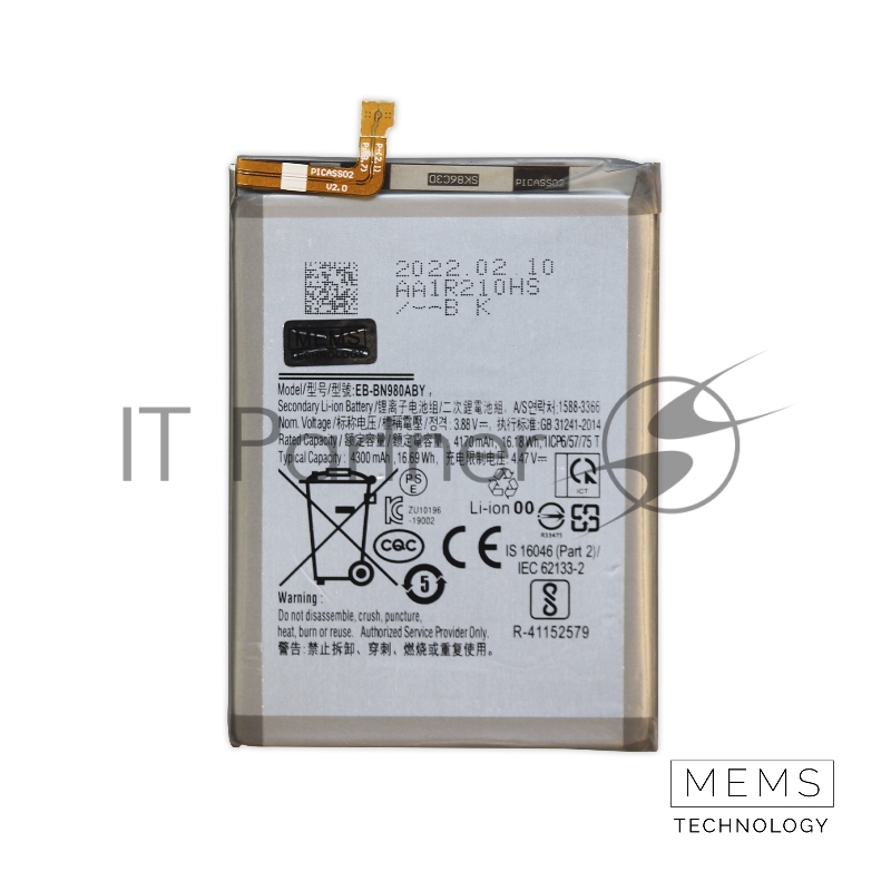Аккумулятор (батарея) для Samsung Galaxy Note 20 (SM-N980F) EB-BN980ABU 4170mAh VoltPack