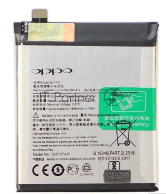 Аккумулятор (батарея) для OnePlus 7T (BLP743) 3800 mAh VoltPack