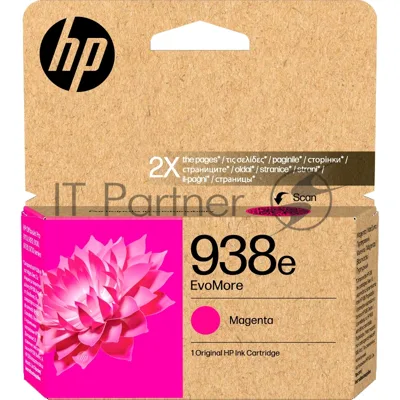 Картридж HP 938e Magenta Ink Cartridge 4S6Y0PE