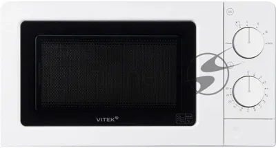 Микроволновая печь Vitek VT-MW0820 белый, 20 л, 700 Вт, переключатели - поворотный механизм
