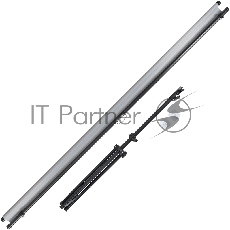 Экран на штативе Lumien LSС-100102 [Sky Cinema] рабочая область 124х220 см 100" High Contrast Reflective, возможно крепить на стену