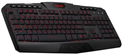 Клавиатура Redragon Harpe Wireless гибридная, USB Type-A, радиоканал, чёрный