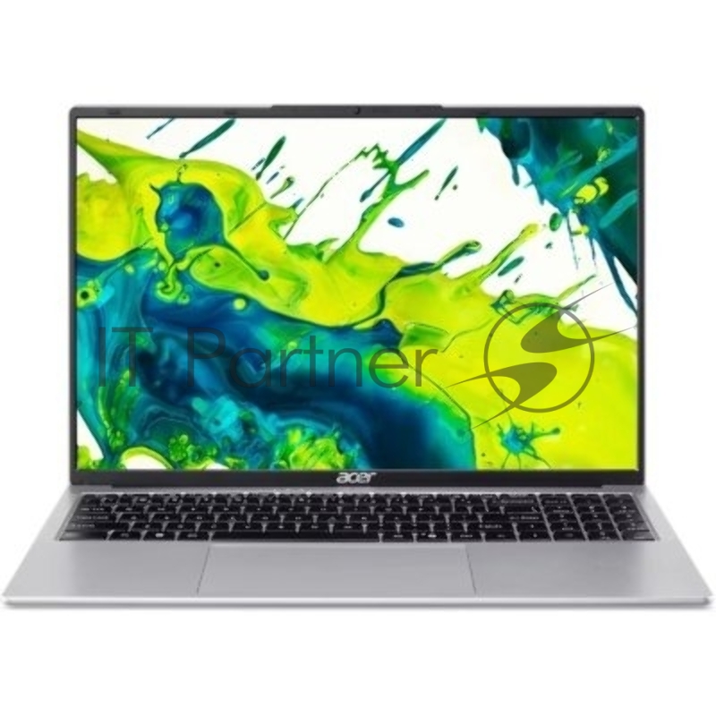Ноутбук Acer Aspire Lite 16 AL16-54P-763P/16"/IPS/Intel Core i7-1355U/16Gb/512Gb SSD/Intel Iris Xe Graphics/NoOS/серебристый/1.6kg