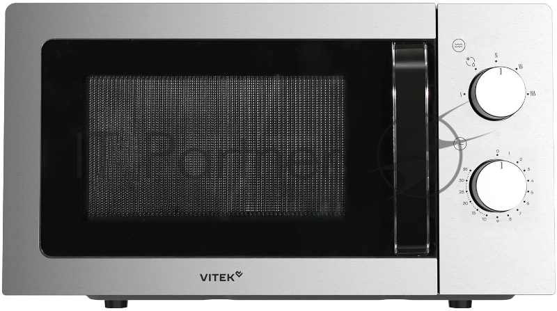 Микроволновая печь Vitek VT-MW1420 черный, 20 л, 700 Вт, переключатели — поворотный механизм