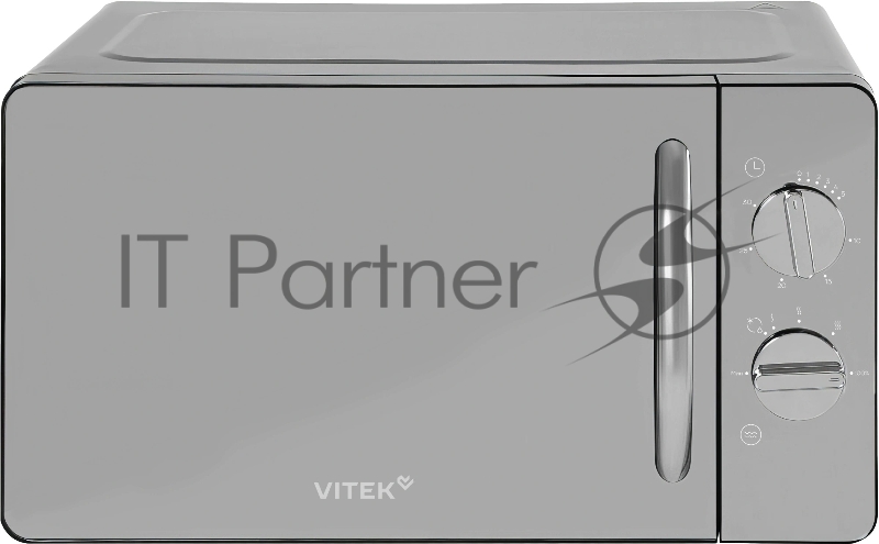 Микроволновая печь Vitek VT-MW1320 черный, 20 л, 700 Вт, переключатели - поворотный механизм