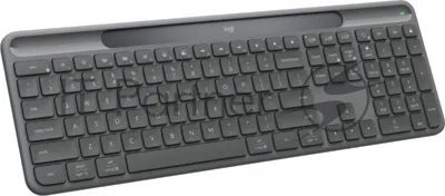 Клавиатура Logitech Signature Slim Solar K980 беспроводная, Bluetooth, серый