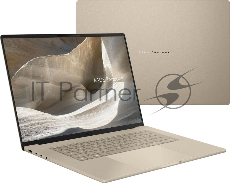 Ноутбук Asus Zenbook A16 UX3607OA-SQ020W/16"/OLED/Qualcomm Snapdragon X2 Elite Extreme/48Gb/1Tb SSD/Qualcomm Adreno/Windows 11 Home/бежевый/1.2kg