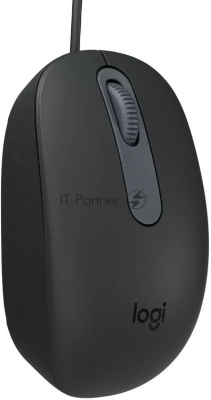 Мышь Logitech M86 черный оптическая 1000dpi USB для ноутбука (910-007661)