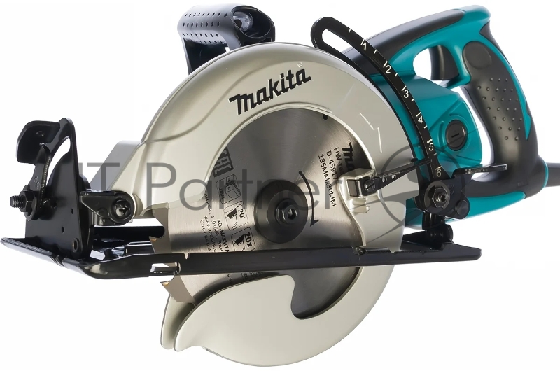Пилы электрические дисковые, торцовочные Makita 5477NB Пила диск гипоидная , 1800Вт,4500об\м,диск-ф185х15.8мм,рез-60мм,6.5кг,кор,наклон-45гр