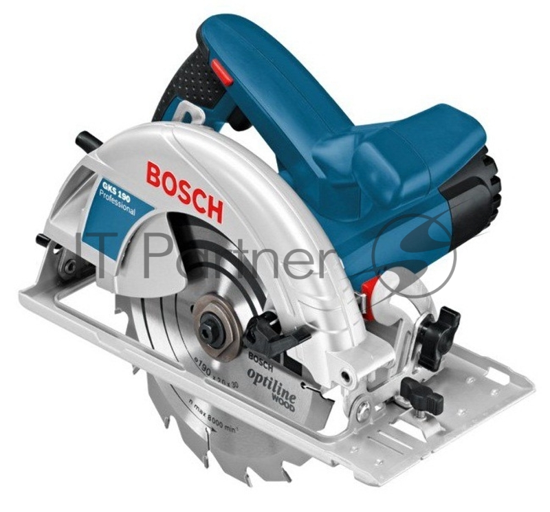 Пила дисковая Bosch GKS 190 0601623000 1200 Вт, 190х30мм, 66мм, 4,2кг, коробка
