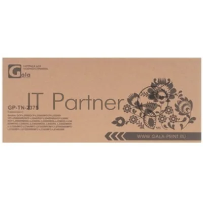 Картридж GP-TN-2375 для принтеров Brother DCP-L2500/DCP-L2500DR/DCP-L2520/DCP-L2520DWR/DCP-L2540/DCP-L2540DNR/DCP-L2560/DCP-L2560DWR/HL-L2300/HL-L2300DR/HL-L2340/HL-L2340DWR/HL-L2360/HL-L2360DNR/HL-L2365/HL-L2365DWR/HL-L2380/MFC-L2700/MFC-L2700DWR/MFC-L2700DNR/MFC-L2720/MFC-L2720DWR/MFC-L2740/MFC-L2740DWR 4 шт по 2600 копий GalaPrint